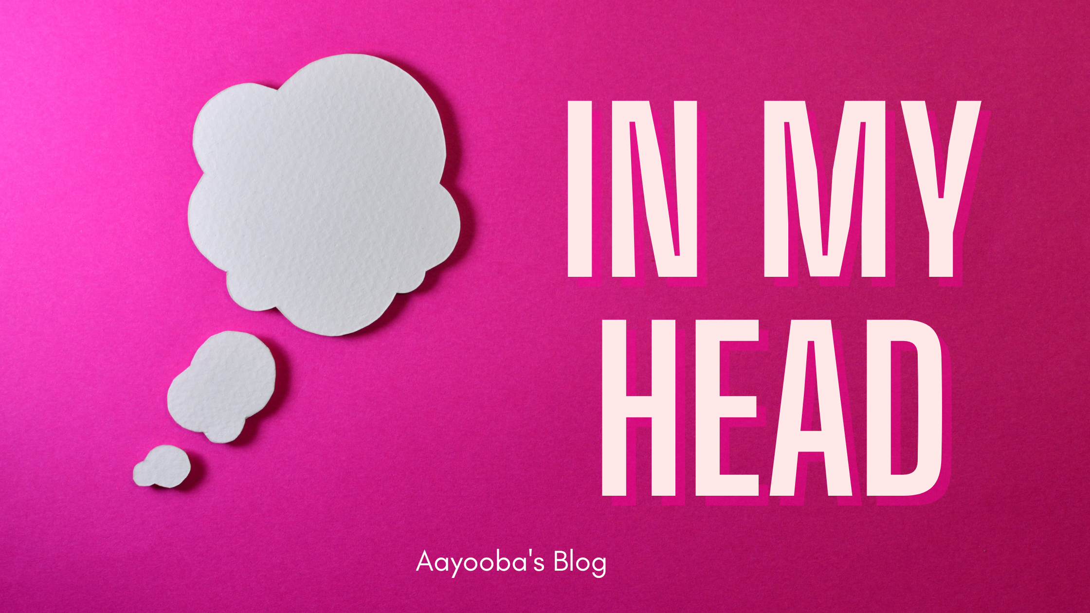 in my head blog banner